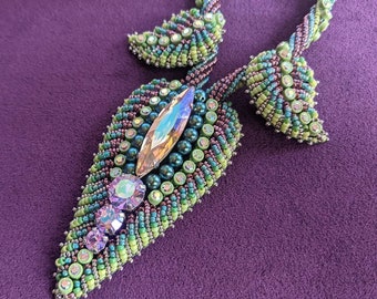 Twining Vine Necklace Kit - DIY Jewelry Beading Kit