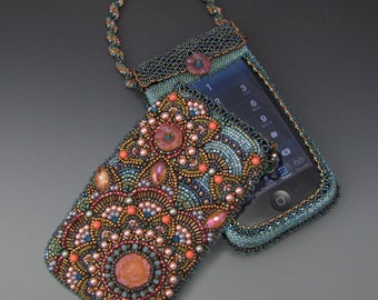 Beaded Smart Phone Case - Beading Pattern/Tutorial Downloadable PDF