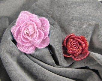 Old-World Roses - beading pattern for download PDF tutorial