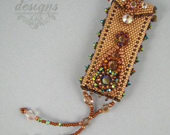 Thumb Drive Case - Beading Pattern/Tutorial Downloadable PDF