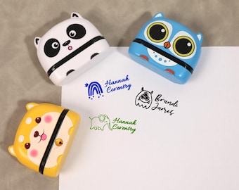 Kleidungsstempel für Schulkind, Stoffstempel, Namensstempel, Kleidungsmarker, Textilstempel, Kinder Name, Stempel für Kinder, Logo Stempel