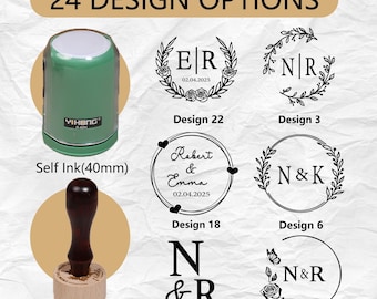 Custom Address Stamp | Wedding Stamper | Self inking Stamp | Custom Stamp for Wedding | Return Address Stamp | Business Stamp