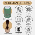 BOOK STAMP | Custom library Stamp | Embosser Stamp | From the Library of Stamp | Book Lover | Personalized Stamp