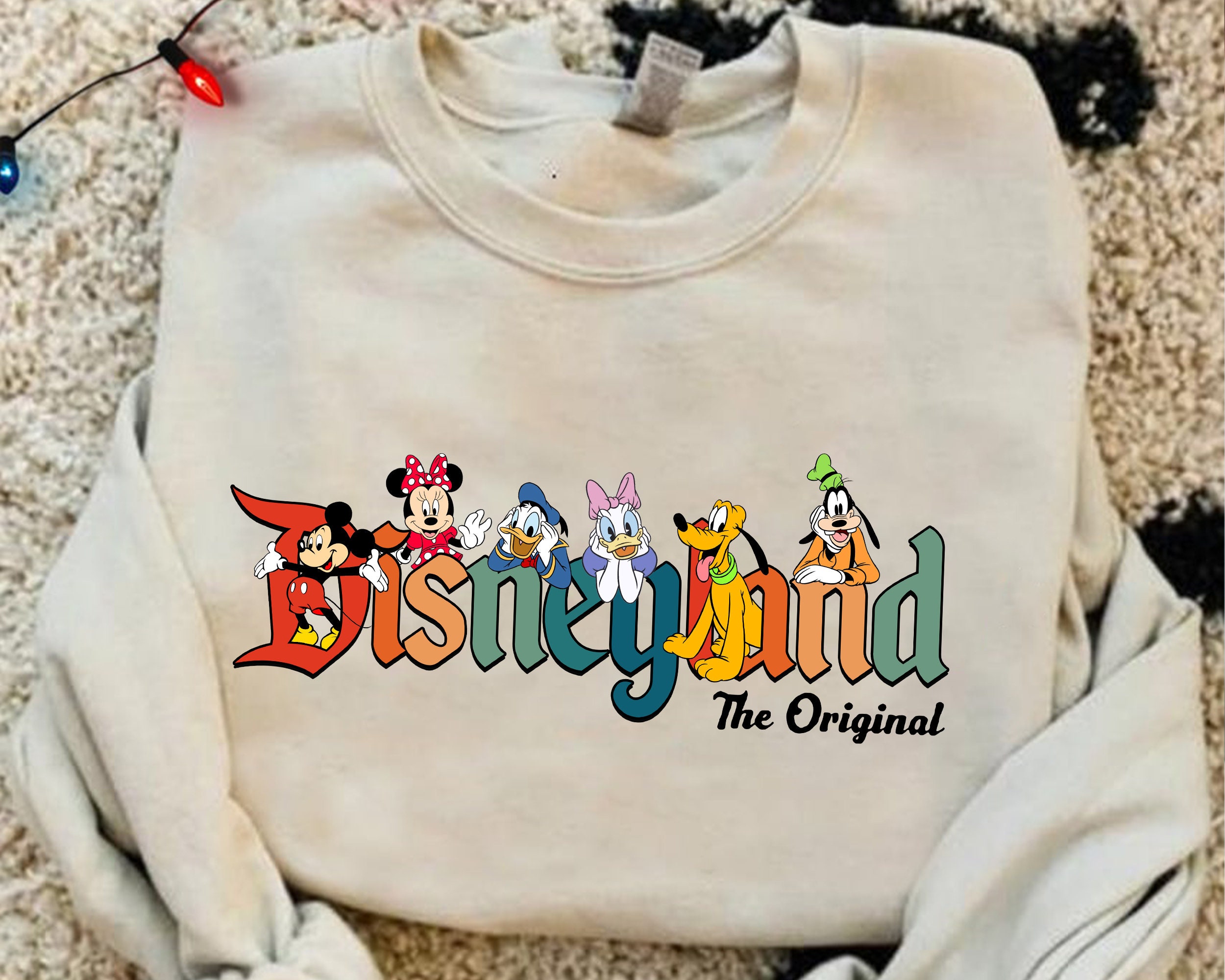 Vintage Disneyland Sweatshirt - Etsy
