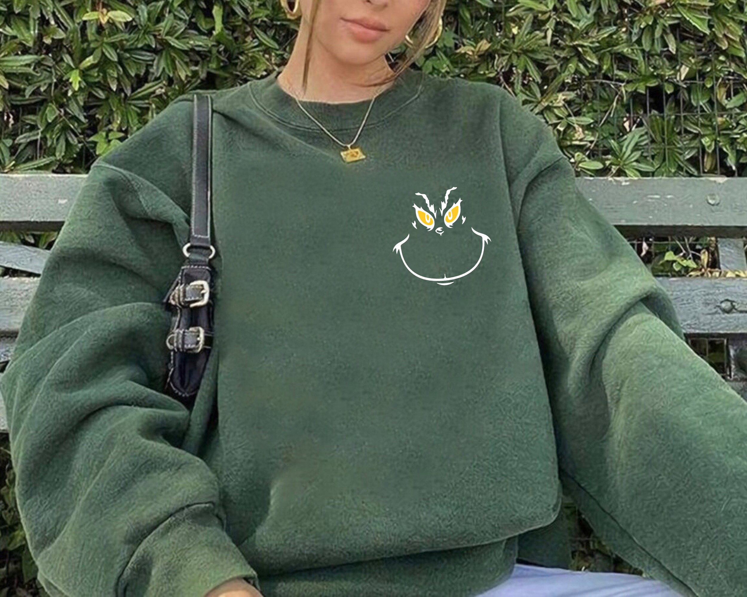 Grinch Sweatshirts - Etsy
