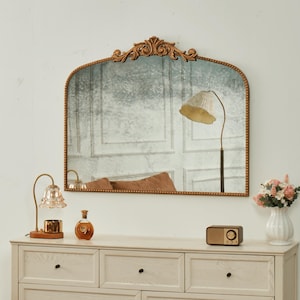 Oversized Gold Mirrors Wall Antique - Etsy