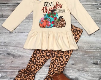 thanksgiving outfit girl 4t