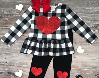 2t valentines day outfit girl