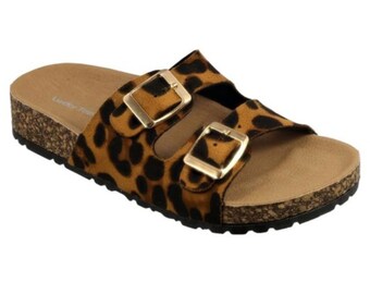 girls cheetah sandals