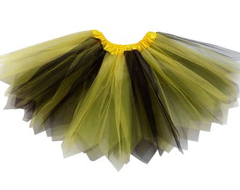 girls yellow tutu