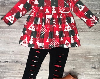 girl christmas outfits