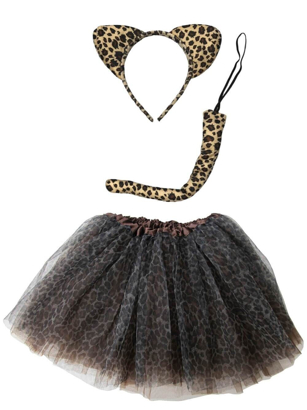 cheetah skirt halloween