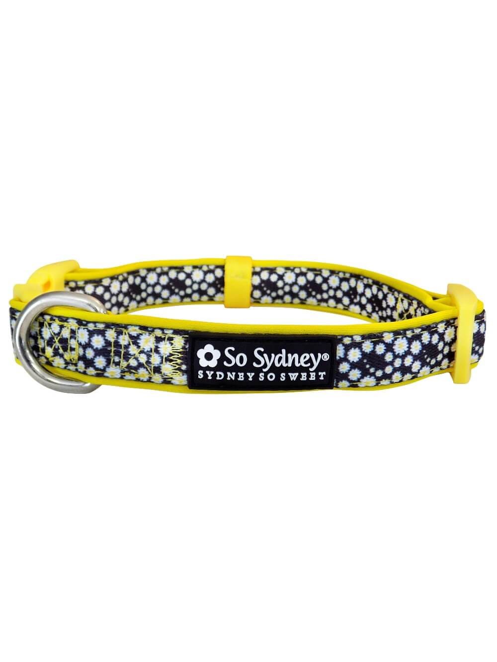 Yellow daisy dog best sale collar