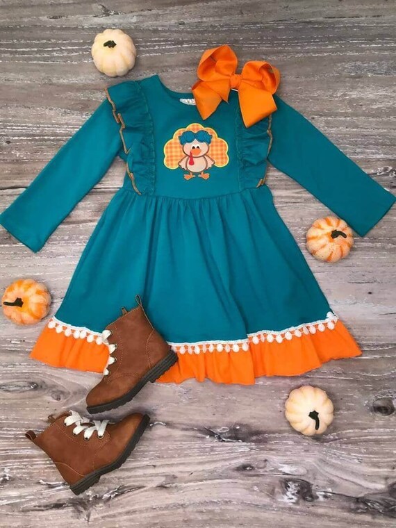 thanksgiving outfit girl size 7