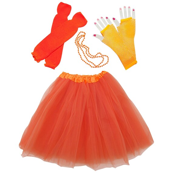 orange skirt kid