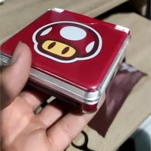 ゲームボーイアドバンスSP GBA用 マッシュルームハウジングシェルケースパーツキット