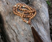 Horse Hair Tail Mala Holy Land Olive Wood Beads