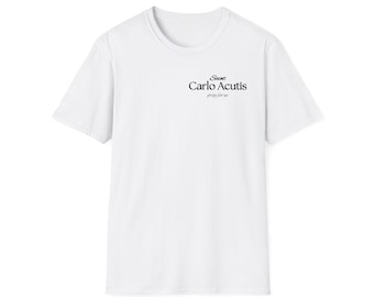 Camiseta Softstyle unisex SAINT CARLO ACUTIS