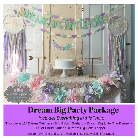 Baby Shower Decorations Package Dream Big Little One Catcher Baby Shower Decorations Package Dream Big Little One Catcher Theme Party In A Box Free Reuse Nursery