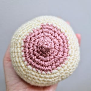 Crochet Boob Knitted Boob Breastfeeding Model Midwife Gift Antenatal Teaching Breastfeeding Aid New Mum Gift Breast Model Doula Maternity