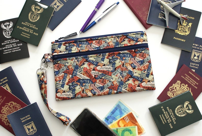 Family Passport Wallet for 2 4 6 8 10 12 Passports and Etsy