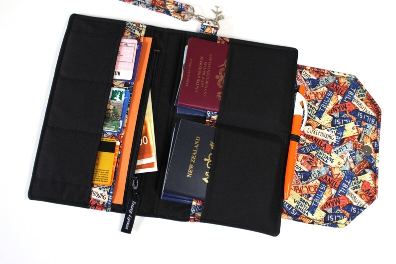 Large Passport Holder for Multiple Passports and Travel Etsy