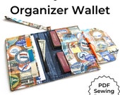 Family Passport Wallet Sewing Pattern: Travel Organizer (PDF Pattern)