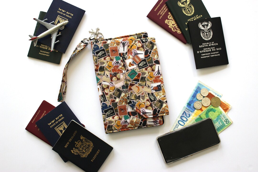 Family Passport Holder for Multiple Passports Travel Documents Etsy