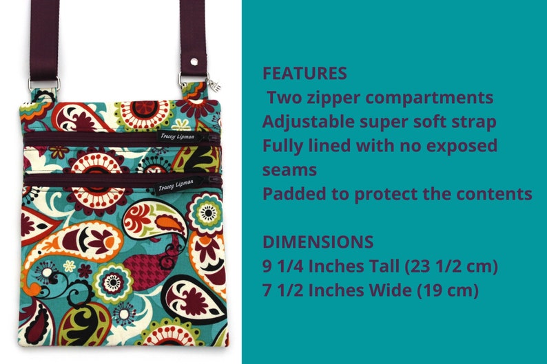 Small Crossbody Bag for Teen Tween Girls Fabric Cross Body Etsy
