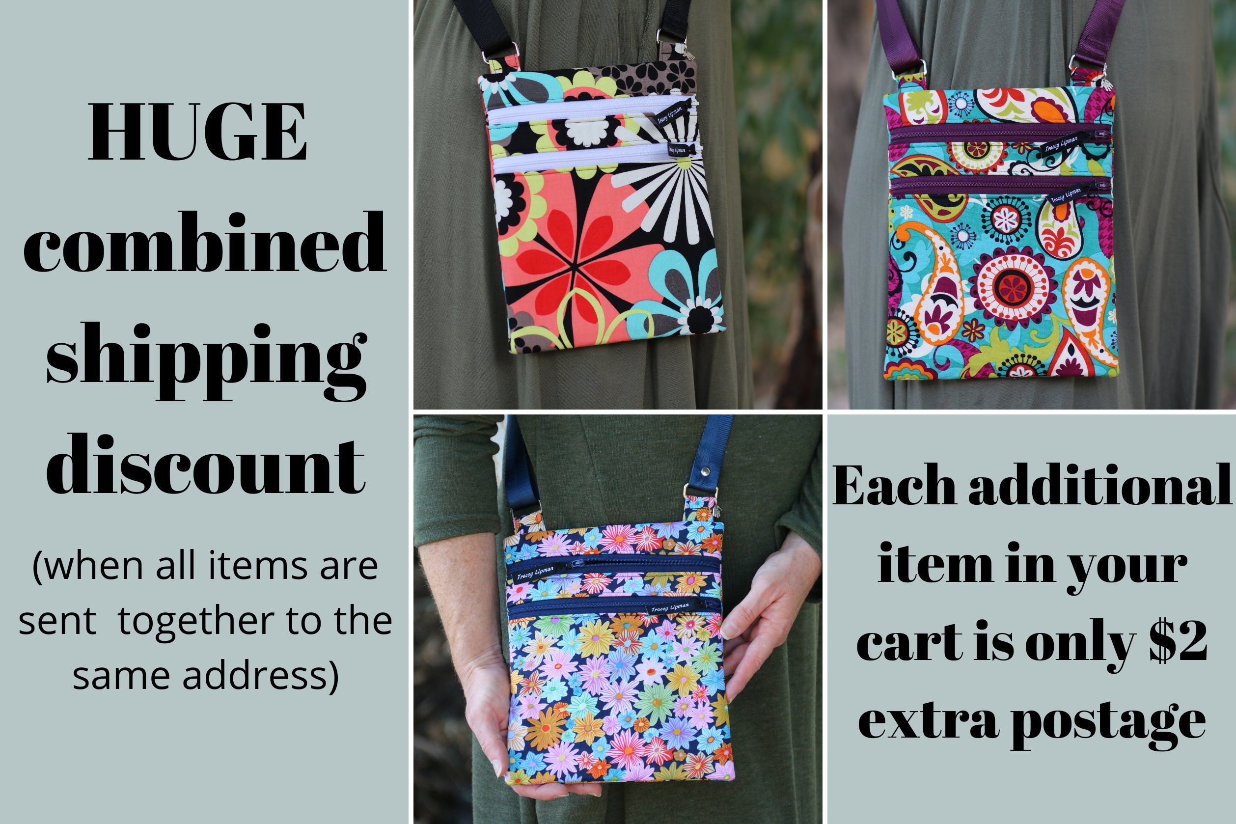 Small Crossbody Bag for Teen Tween Girls Fabric Cross Body Etsy