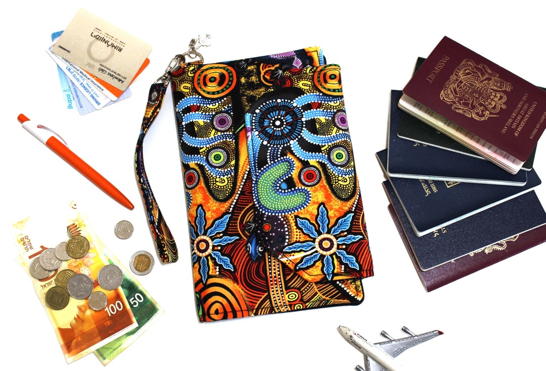 Family Passport Holder Travel Document Holder Travel Etsy