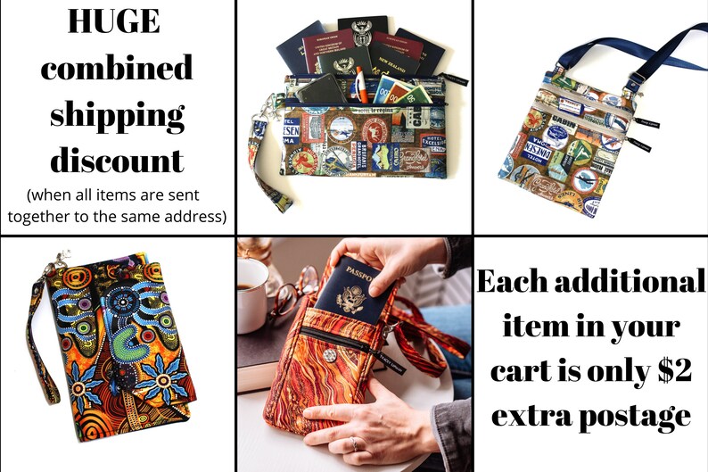 Large Passport Holder for Multiple Passports and Travel Etsy