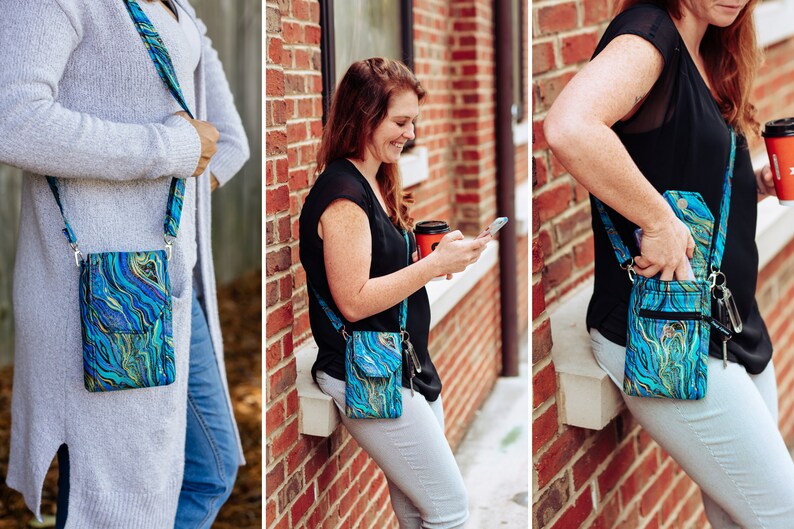 Cell Phone Purse Crossbody Smartphone Purse Cross Body Cell Etsy