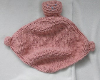 Knitting Pattern PDF - Baby Blanket Toy