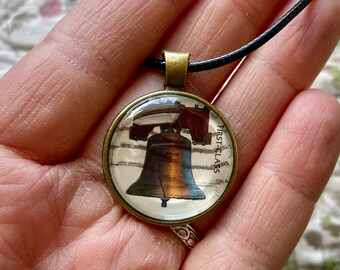 2007 Postage Stamp Pendant - Liberty Bell