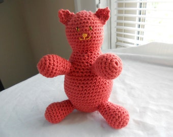 Crochet Pattern PDF - Little Round Cat