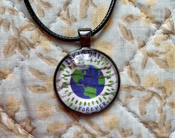 2020 Postage Stamp Pendant - Earth Day