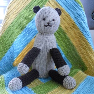Knitting Pattern PDF - Teddy Bear