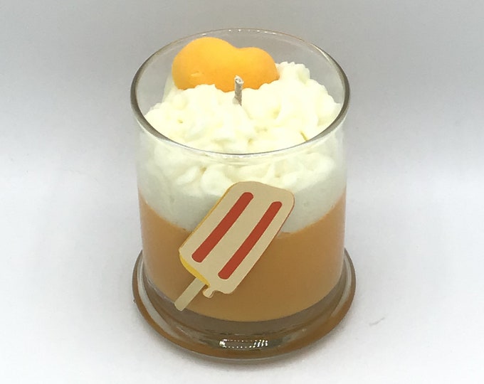 Creamsicle Soy Wax dessert Candle