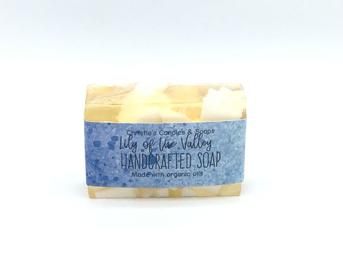 Lily of the Valley Organic Glycerin Soap Slices - HIGHLY FRAGRANCED