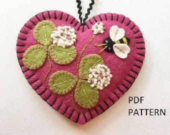 PDF Pattern - All In Clover Ornament