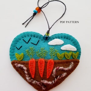 Digital PDF Pattern - Grandma&quot;s Garden Ornament