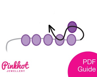 Beginners' Guide to Peyote Stitch (PDF) | Beading PDF How to Digital Download