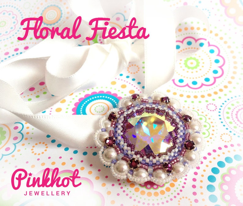 Floral Fiesta Pendant PDF Pattern | Etsy