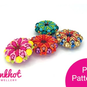 Riccio Beaded Bead Pattern | Shaped Beads | Beading PDF Digital Download