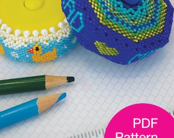 Design your own beaded tape measure Pattern (PDF) | Peyote | Beading PDF Digital Download