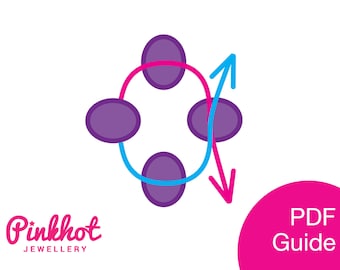 Right Angle Weave Tutorial | Beginner Beading Guide (PDF)
