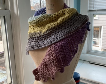 Ombre Sparkle Wrap Scarf