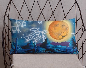 Ancient Constellations by Mr. Mizu on Throw /Accent Pillow