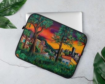 Golden Gate Park by Mr. Mizu on Laptop Computer Sleeve